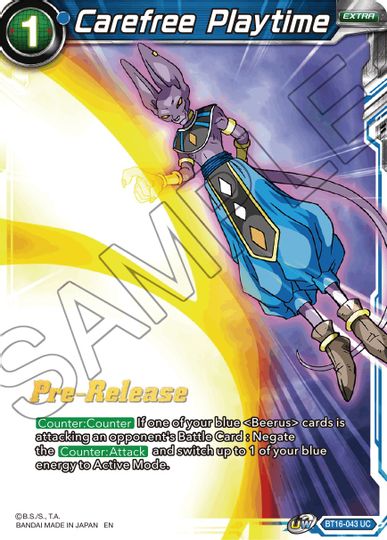 Carefree Playtime (BT16-043) [Realm of the Gods Prerelease Promos] | Event Horizon Hobbies CA