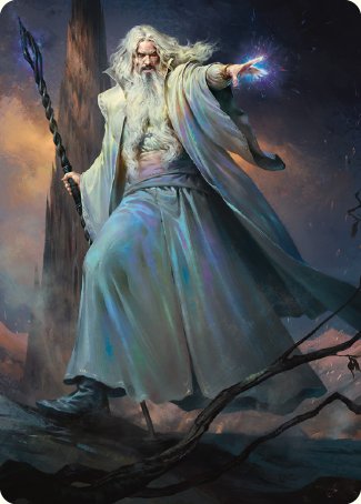 Saruman of Many Colors Art Card [The Lord of the Rings: Tales of Middle-earth Art Series] | Event Horizon Hobbies CA