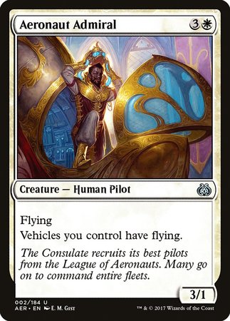 Aeronaut Admiral [Aether Revolt] | Event Horizon Hobbies CA