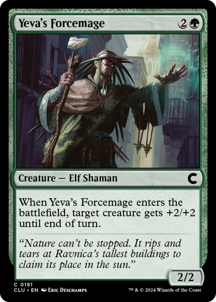 Yeva's Forcemage [Ravnica: Clue Edition] | Event Horizon Hobbies CA