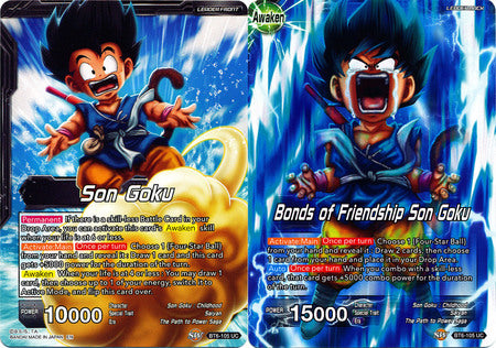 Son Goku // Bonds of Friendship Son Goku (BT6-105) [Destroyer Kings] | Event Horizon Hobbies CA