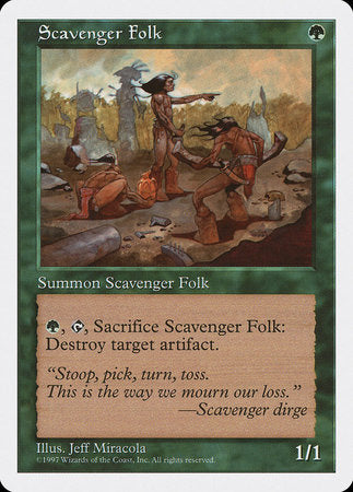 Scavenger Folk [Fifth Edition] | Event Horizon Hobbies CA