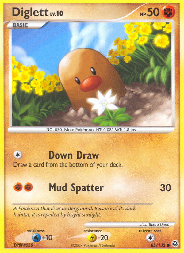 Diglett (85/132) [Diamond & Pearl: Secret Wonders] | Event Horizon Hobbies CA