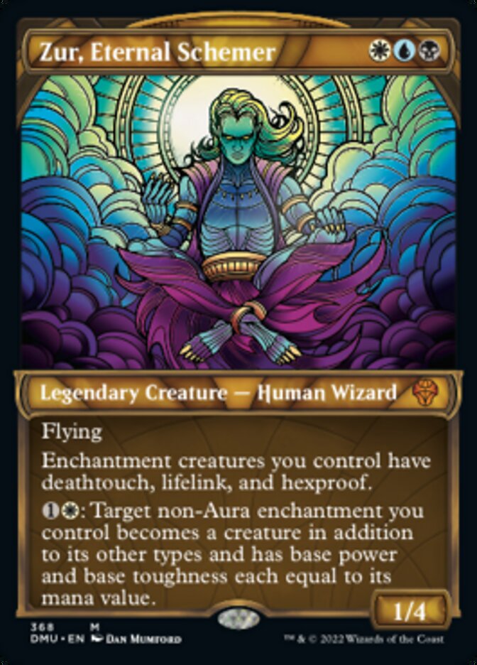 Zur, Eternal Schemer (Showcase Textured) [Dominaria United] | Event Horizon Hobbies CA