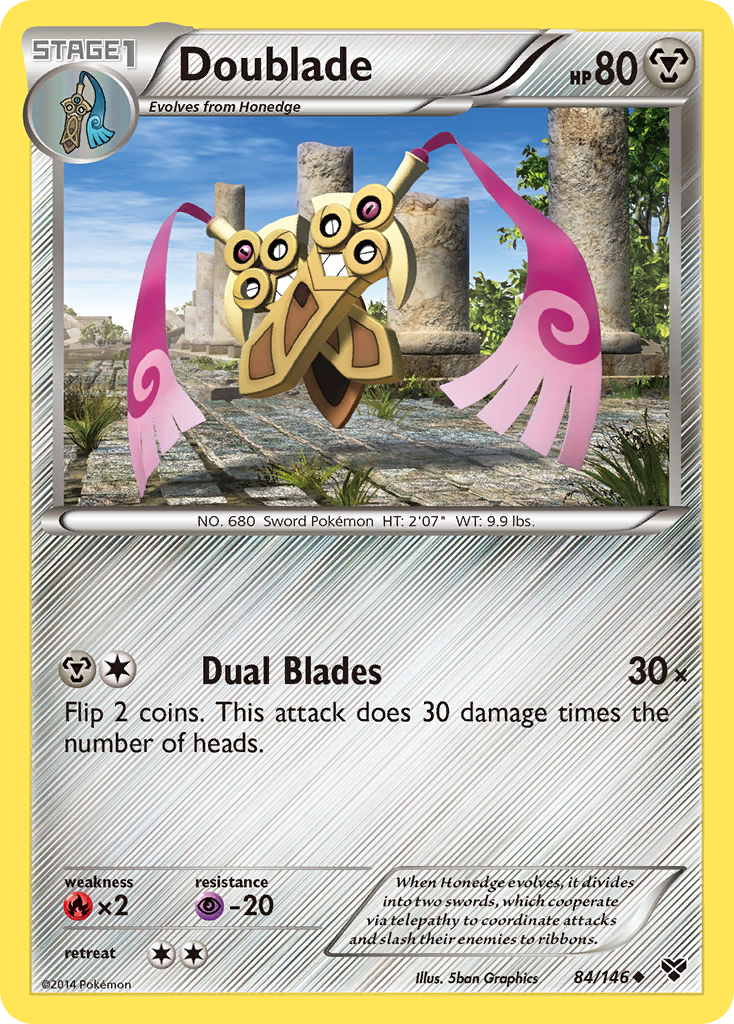 Doublade (84/146) [XY: Base Set] | Event Horizon Hobbies CA