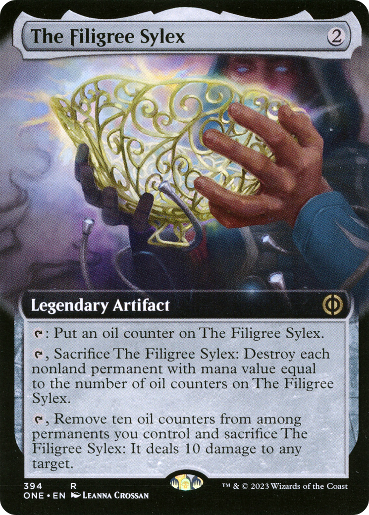 The Filigree Sylex (Extended Art) [Phyrexia: All Will Be One] | Event Horizon Hobbies CA