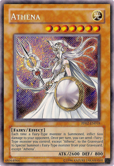 Athena [PP02-EN018] Secret Rare | Event Horizon Hobbies CA