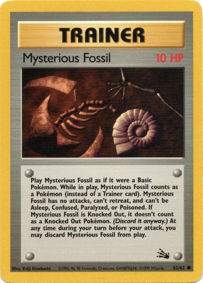 Mysterious Fossil (62/62) [Fossil Unlimited] | Event Horizon Hobbies CA