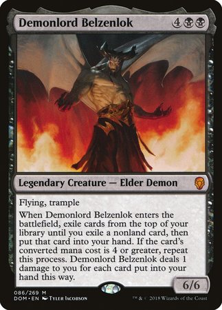 Demonlord Belzenlok [Dominaria] | Event Horizon Hobbies CA