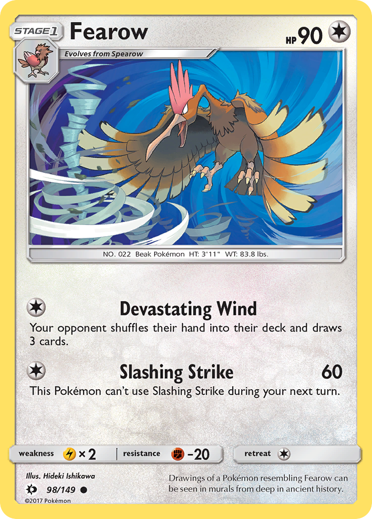 Fearow (98/149) [Sun & Moon: Base Set] | Event Horizon Hobbies CA