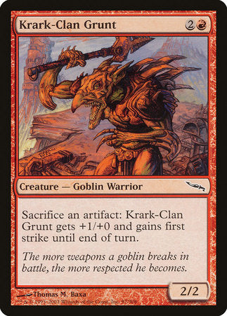 Krark-Clan Grunt [Mirrodin] | Event Horizon Hobbies CA