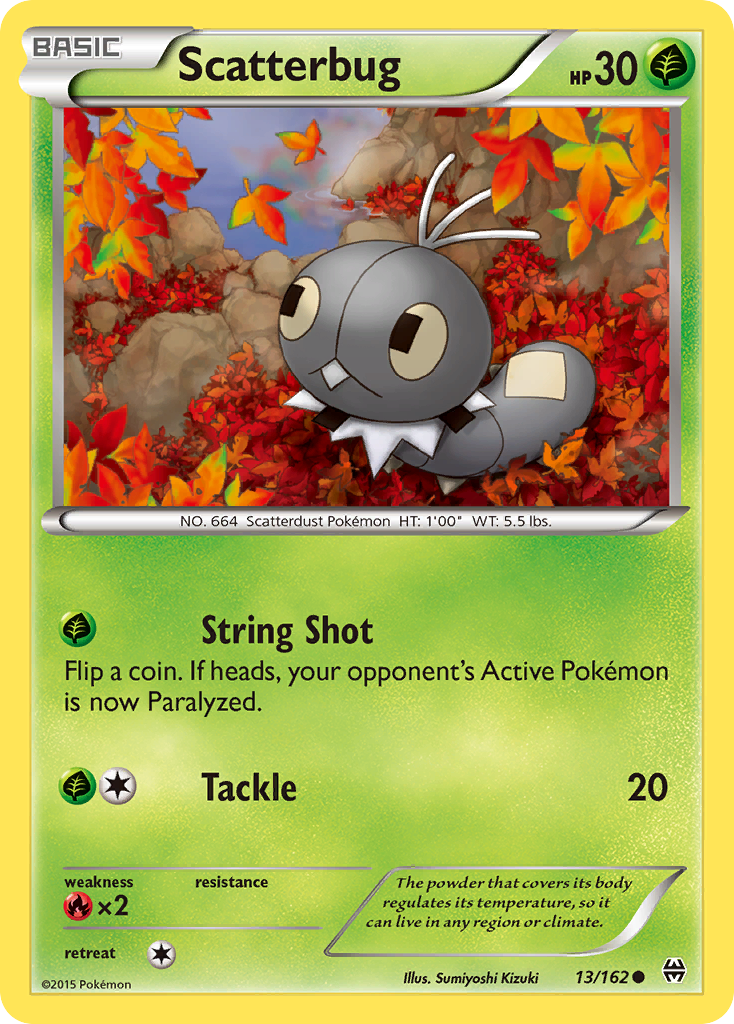 Scatterbug (13/162) [XY: BREAKthrough] | Event Horizon Hobbies CA