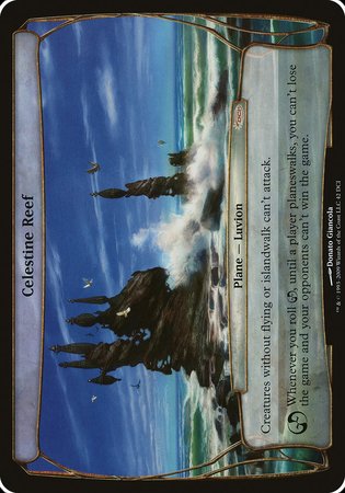 Celestine Reef (Prerelease Promo) [Promotional Planes] | Event Horizon Hobbies CA