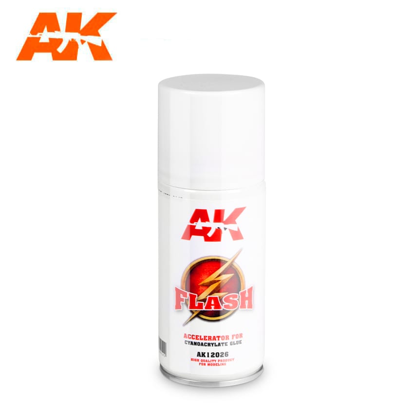 AK Interactive Flash Accelerator for Resistant Cyanoacrylic Glue | Event Horizon Hobbies CA