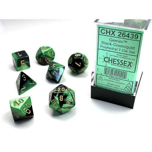 Dice - Chessex - Polyhedral (7pc) - Gemini