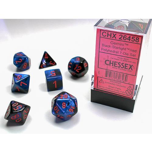 Dice - Chessex - Polyhedral (7pc) - Gemini