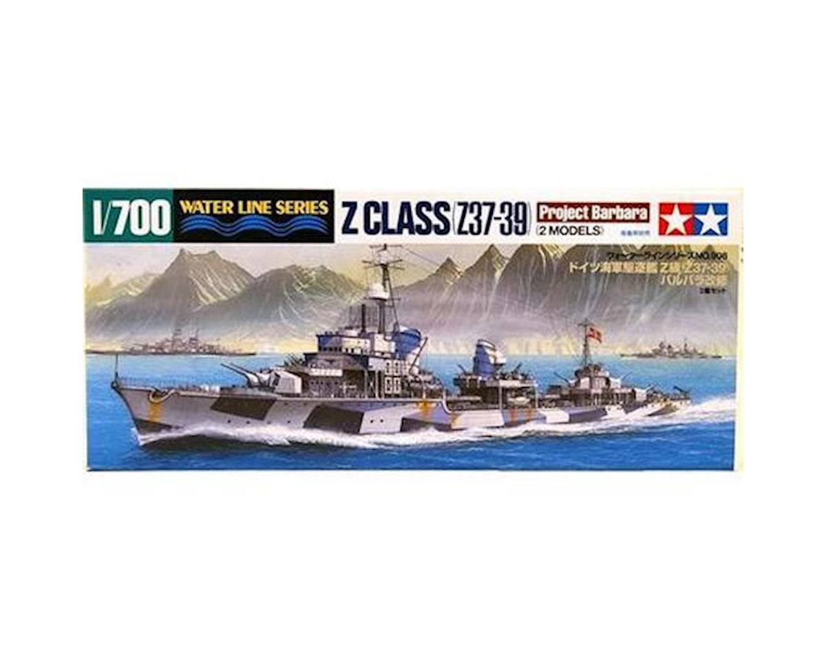 Model Kit - Tamiya - Water Line Series - German Destroyer Z Class | Event Horizon Hobbies CA