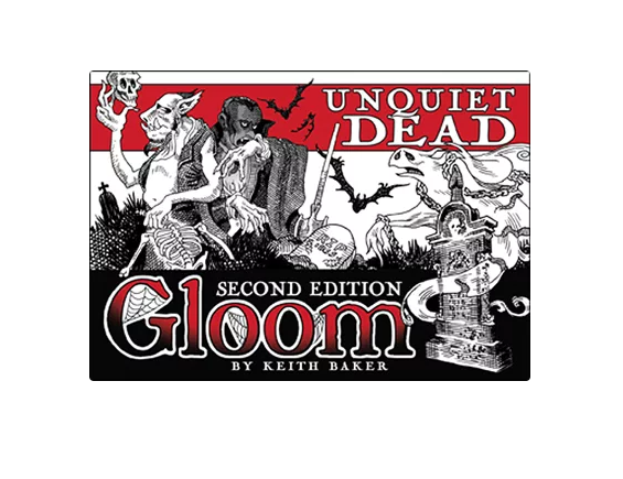 Board Games - Gloom - Unquiet Dead Second Edition