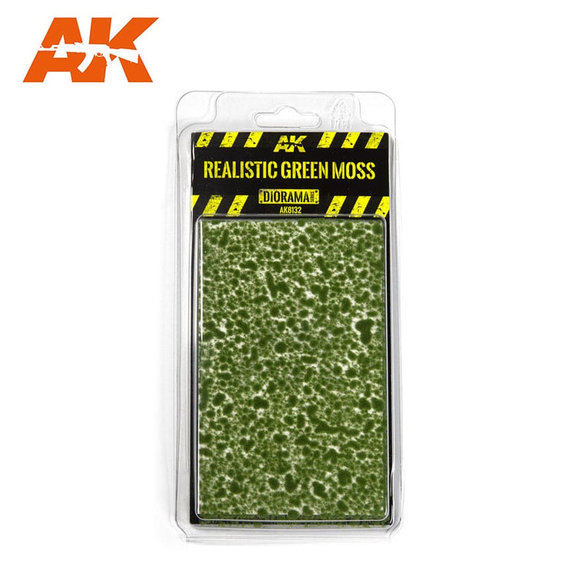 AK Interactive - Diorama Series - Realistic Green Moss