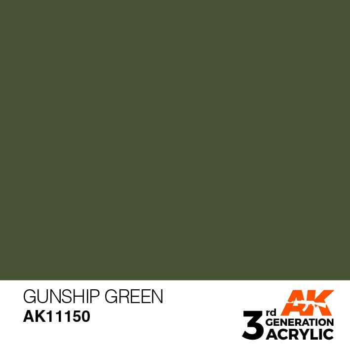 AK Interactive 3rd Generation - Green Tones