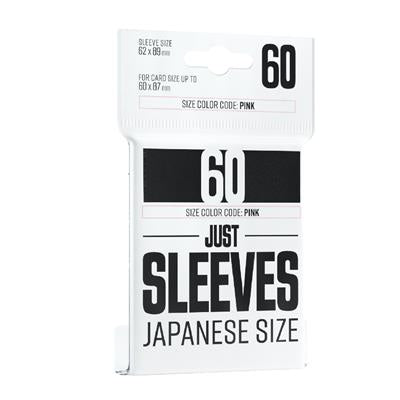 Sleeves - Gamegenic - Just Sleeves - Japanese Size - 60 Count