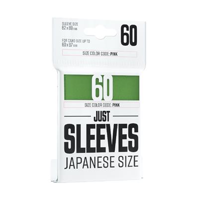 Sleeves - Gamegenic - Just Sleeves - Japanese Size - 60 Count