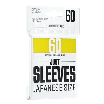 Sleeves - Gamegenic - Just Sleeves - Japanese Size - 60 Count