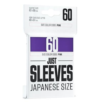 Sleeves - Gamegenic - Just Sleeves - Japanese Size - 60 Count