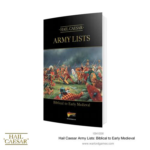 Warlord Games - Hail Caesar - Army Lists: Biblical to Early Medieval