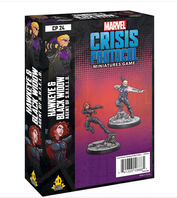 Marvel Crisis Protocol: Hawkeye & Black Widow