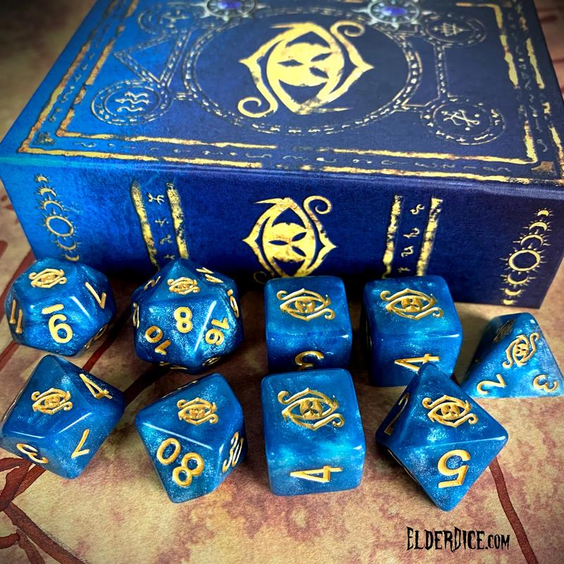 Dice - Infinite Black - Elder Dice