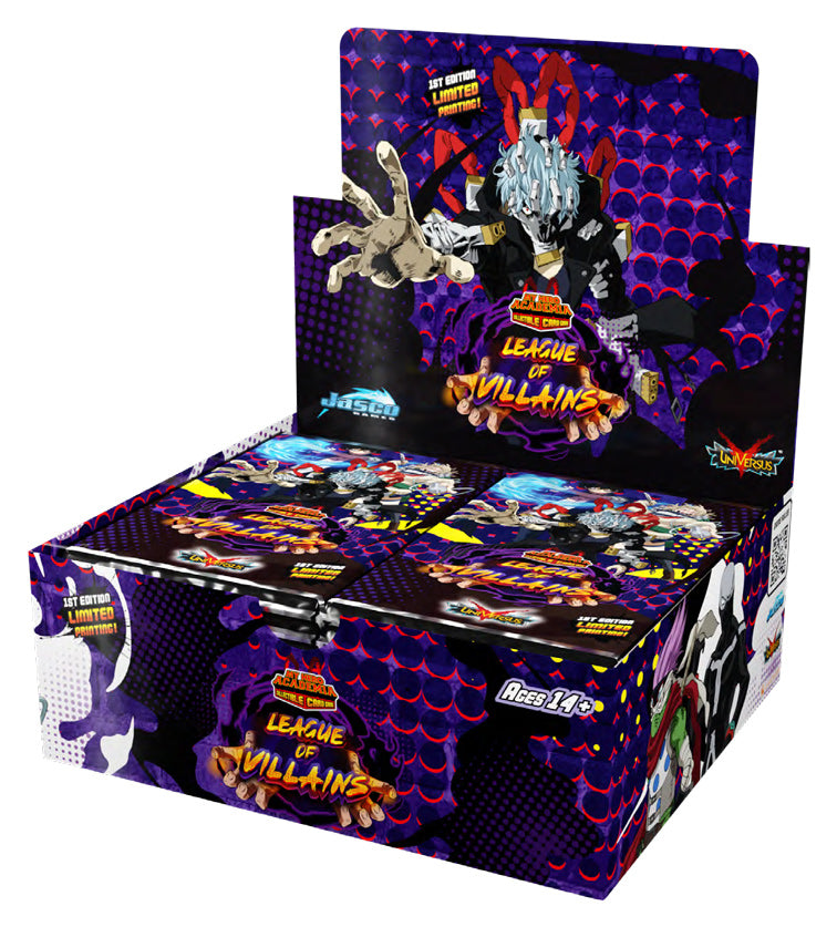 My Hero Academia - League of Villains - Booster box | Event Horizon Hobbies CA