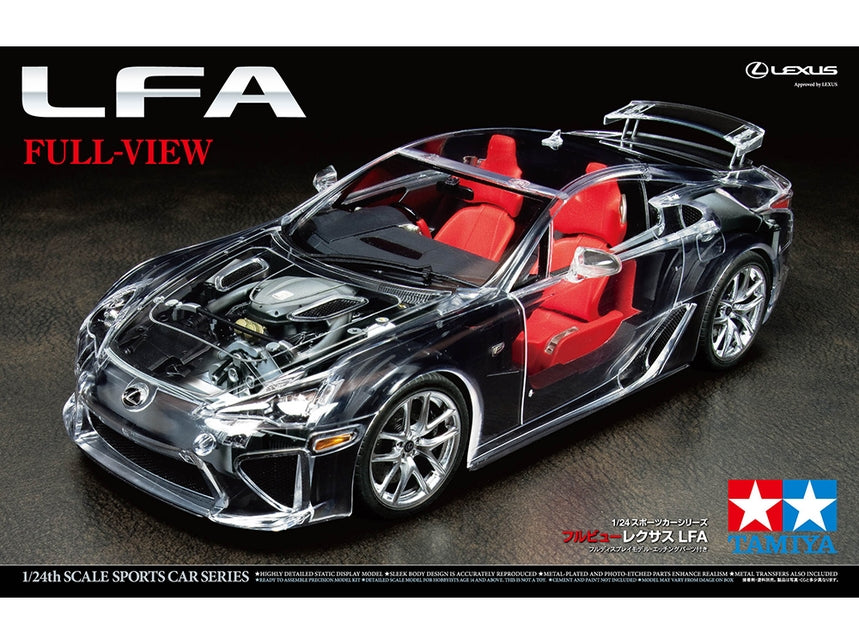 Model Kit - Tamiya - Lexus LFA Full View | Event Horizon Hobbies CA