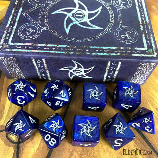 Dice - Infinite Black - Elder Dice