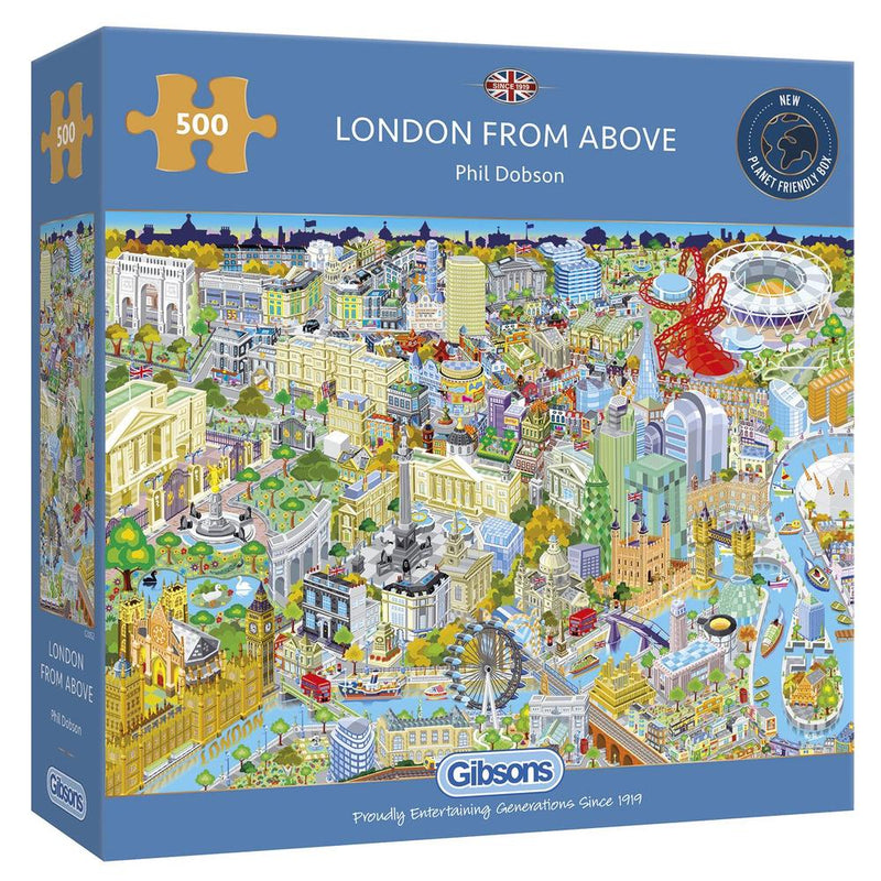 Puzzles - Gibsons - London from Above