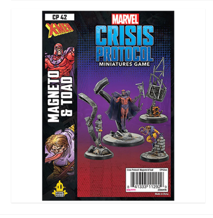 Marvel Crisis Protocol: Magneto and Toad | Event Horizon Hobbies CA