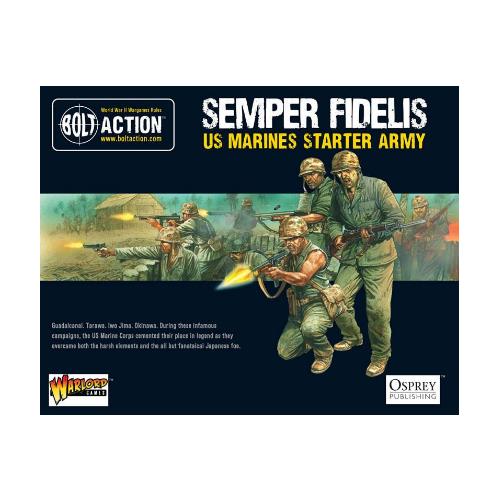 Warlord Games - Bolt Action - Semper Fidelis! U.S. Marines Starter Army