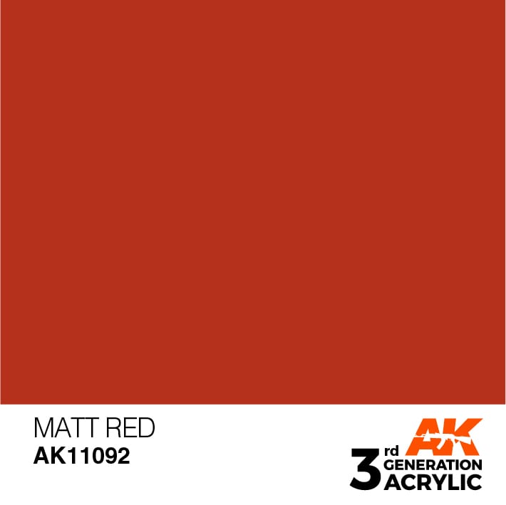 AK Interactive 3rd Generation - Red and Orange Tones