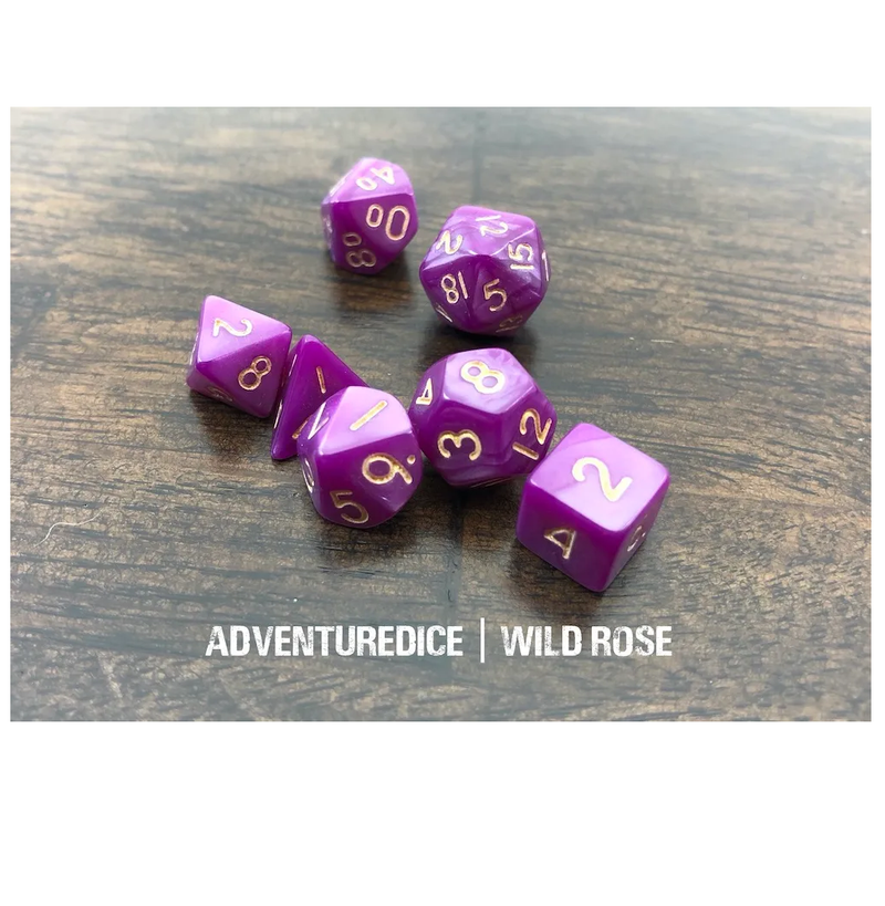 Adventure Dice: Mini Polyhedral Dice Sets