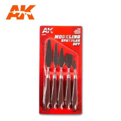 AK Interactive Modeling Spatula Set