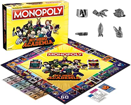 Board Games - Monopoly - My Hero Academia