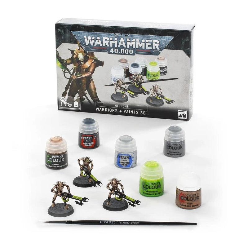 Necrons: Warriors + Paints Set