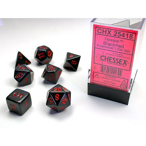 Dice - Chessex - Polyhedral (7pc) - Opaque