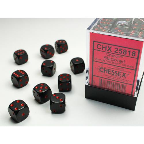 Dice - Chessex - 12mm D6 (36pc) - Opaque