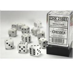 Dice - Chessex - 16mm D6 (12pc) - Opaque | Event Horizon Hobbies CA