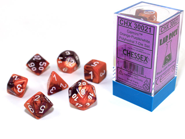 Dice - Chessex - Polyhedral (7pc) - Gemini