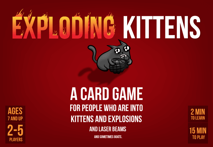 Board Games - Exploding Kittens