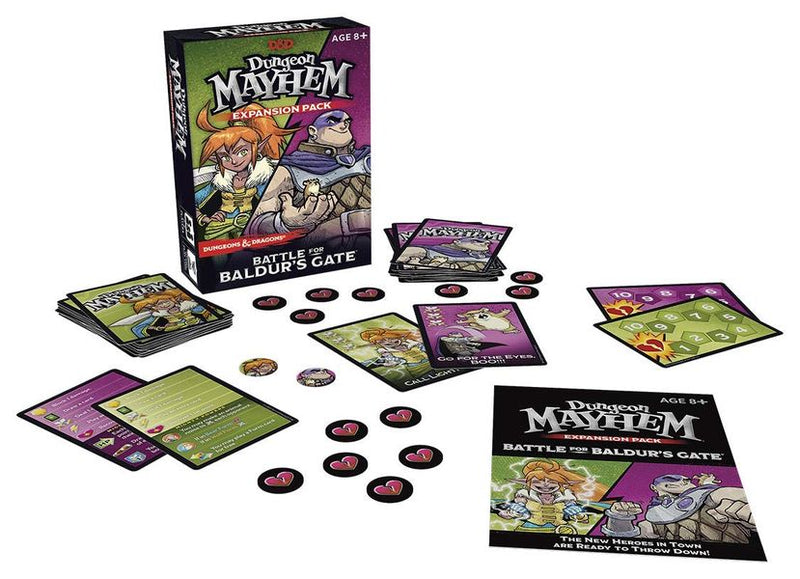 Board Games - D&D Dungeon Mayhem - Expansion Pack