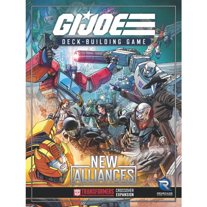 Board Games - GI Joe Deck Building Game - New Alliances