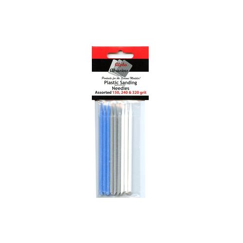 Plastic Sanding Needles - Assortment